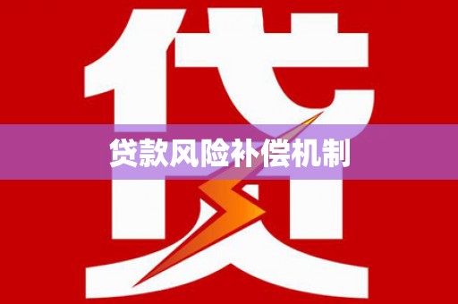 泌阳贷款风险补偿机制