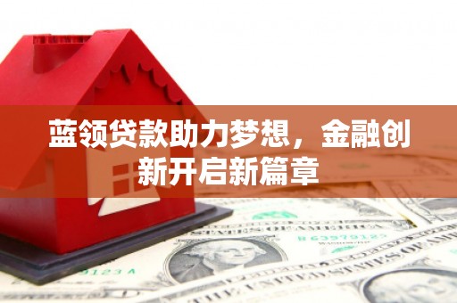 泌阳蓝领贷款助力梦想，金融创新开启新篇章