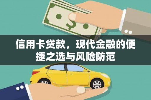 泌阳信用卡贷款，现代金融的便捷之选与风险防范