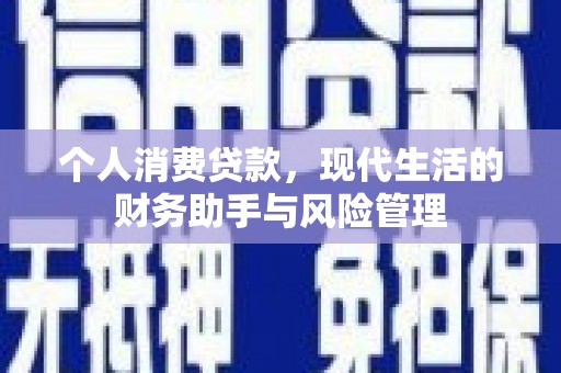 泌阳个人消费贷款，现代生活的财务助手与风险管理