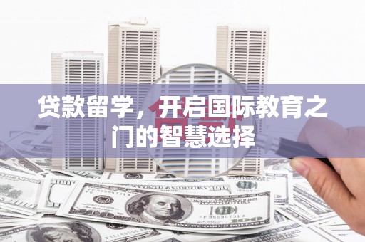 泌阳贷款留学，开启国际教育之门的智慧选择