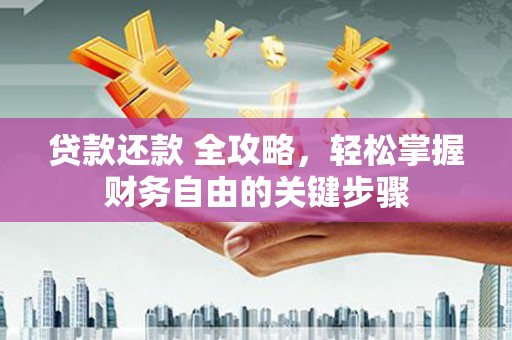 泌阳贷款还款 全攻略，轻松掌握财务自由的关键步骤