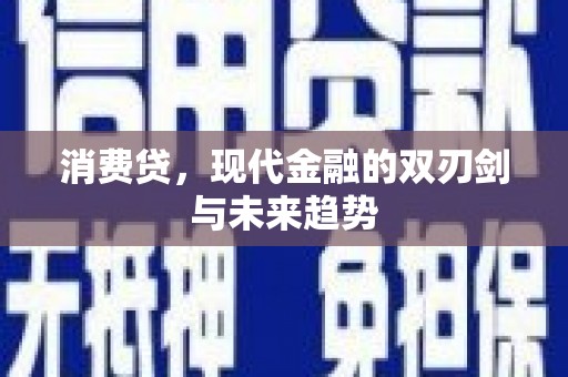 泌阳消费贷，现代金融的双刃剑与未来趋势