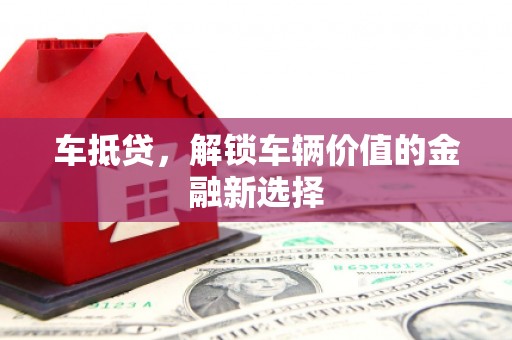 泌阳车抵贷，解锁车辆价值的金融新选择