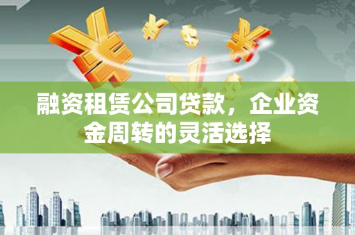 泌阳融资租赁公司贷款，企业资金周转的灵活选择
