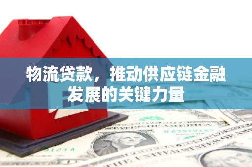 泌阳物流贷款，推动供应链金融发展的关键力量