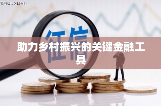 泌阳助力乡村振兴的关键金融工具