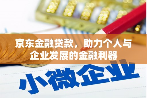 泌阳京东金融贷款，助力个人与企业发展的金融利器