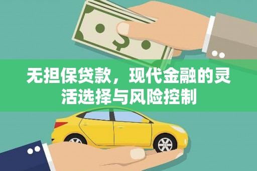 泌阳无担保贷款，现代金融的灵活选择与风险控制