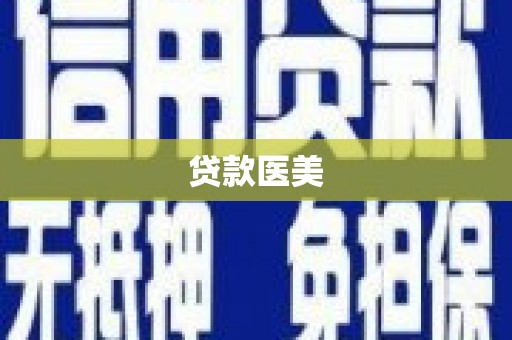 泌阳贷款医美