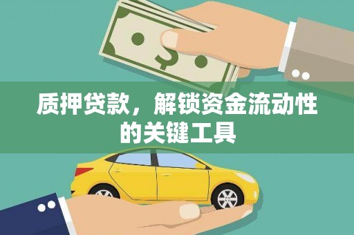 泌阳质押贷款，解锁资金流动性的关键工具
