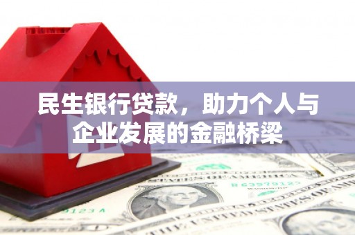 泌阳民生银行贷款，助力个人与企业发展的金融桥梁
