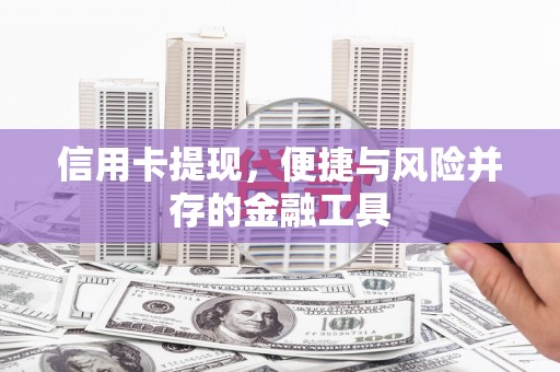 泌阳信用卡提现，便捷与风险并存的金融工具