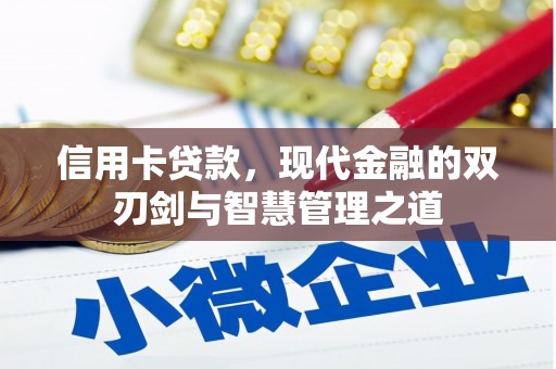 泌阳信用卡贷款，现代金融的双刃剑与智慧管理之道