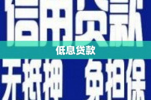 泌阳低息贷款