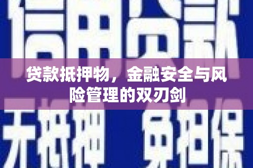 泌阳贷款抵押物，金融安全与风险管理的双刃剑