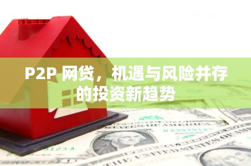 泌阳P2P 网贷，机遇与风险并存的投资新趋势