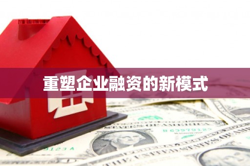 泌阳重塑企业融资的新模式