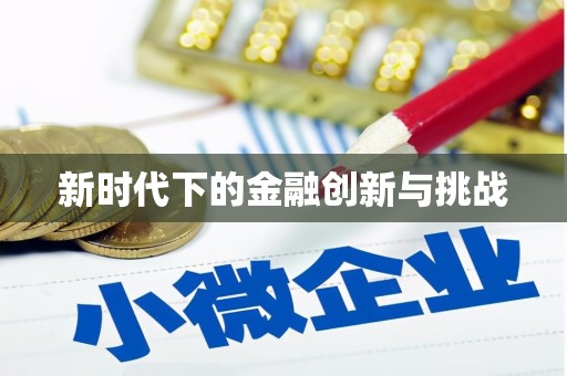 泌阳新时代下的金融创新与挑战