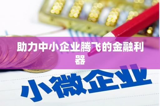 泌阳助力中小企业腾飞的金融利器