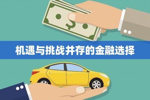 泌阳机遇与挑战并存的金融选择
