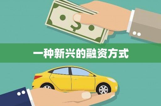 泌阳一种新兴的融资方式