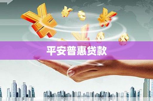 泌阳平安普惠贷款